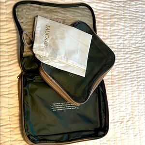 3 PC Packing Cube Set - Upscale Tauck Olive/Tan